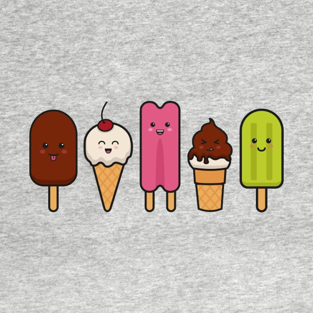 Ice Cream Gang by ellemoz